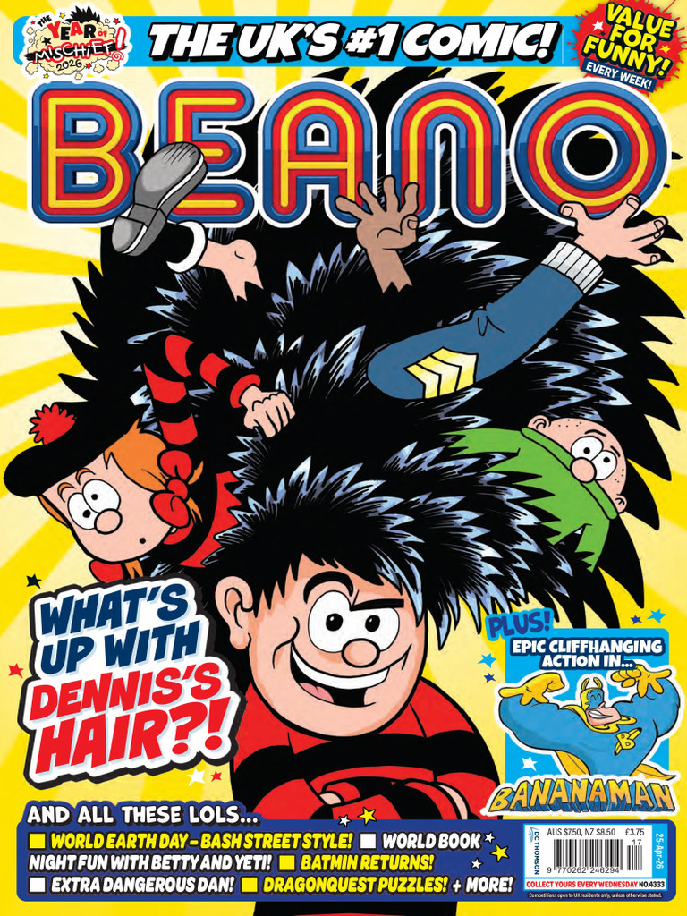 Beano 25 April 2026 | PDF