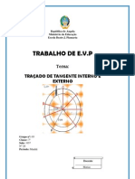 CAPA Trabalho de Traçado