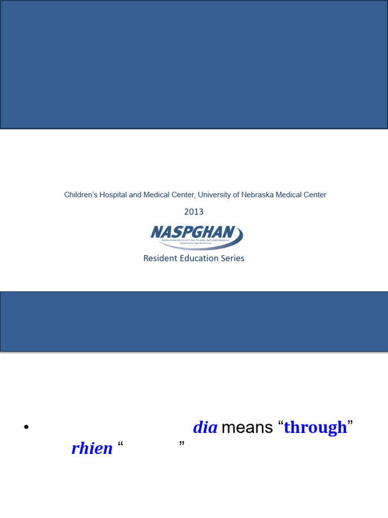 Diarrhea Slide Set 2 Resident Teaching Slide Set Acute Diarrhea | PDF ...