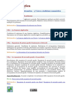 Programma Di Matematica per il III anno di Liceo ad Indirizzo Umanistico