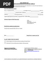 Life Certificate for NI65 Form Recipients | PDF | Identity Document ...