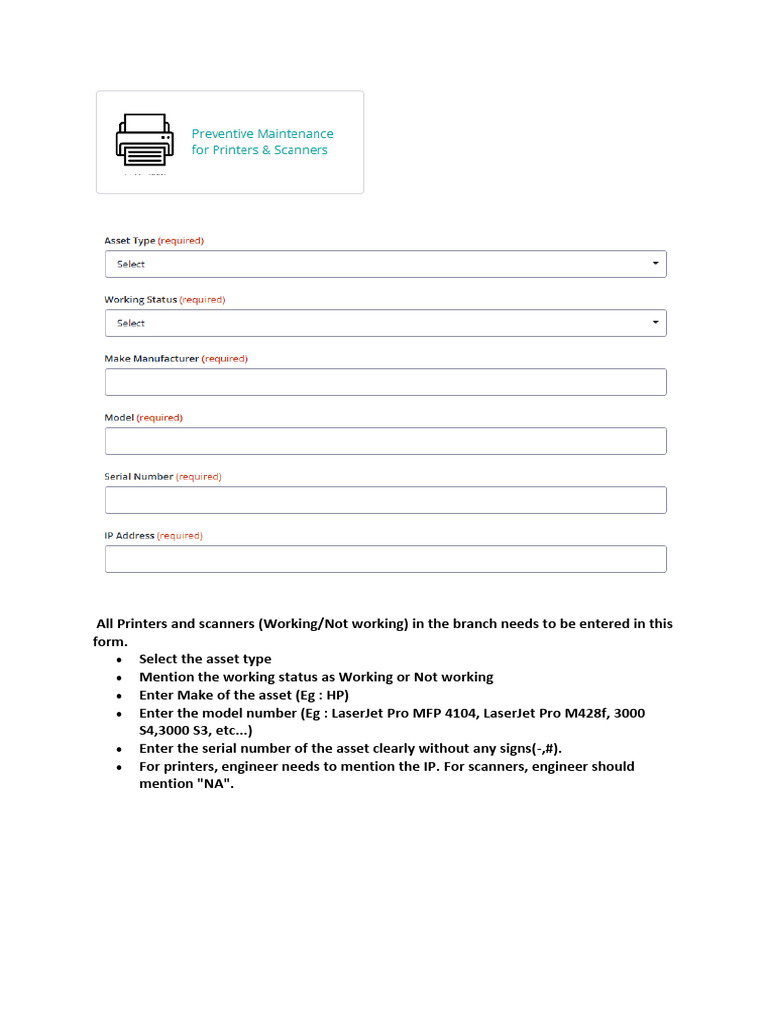 2. PM for Printers & Scanners | PDF