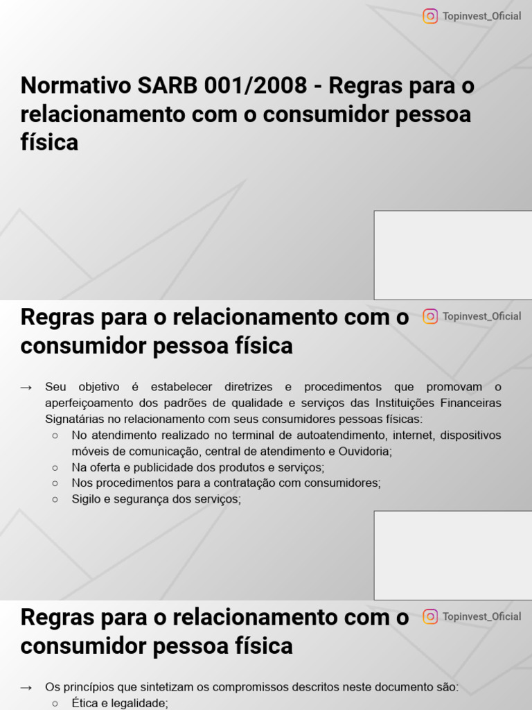 A1610- Normativo SARB 001_2008 | PDF