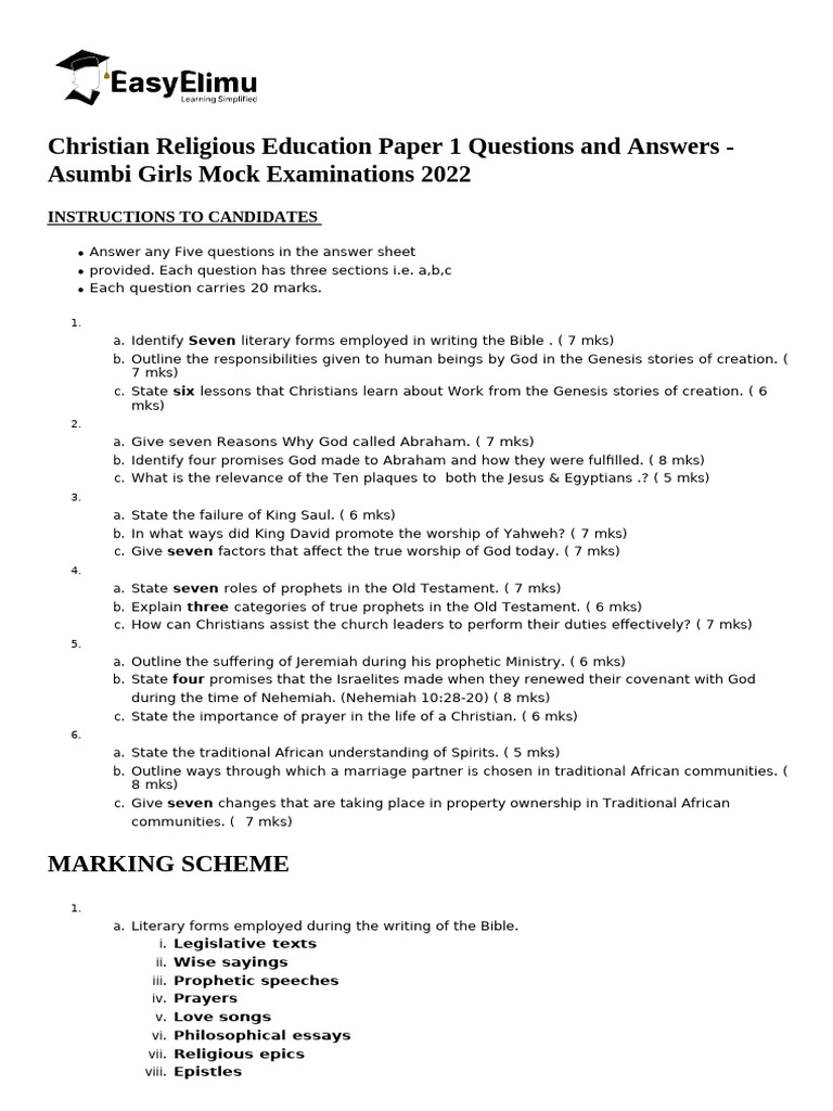 hsChristian_Religious_Education_Paper_1_Questions_and_Answers_-_Asumbi ...