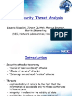 VoIP Security Threat Analysis