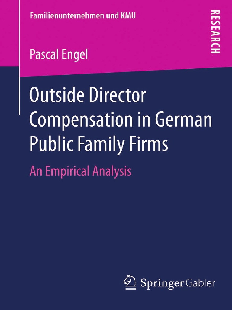 (Familienunternehmen Und KMU) Pascal Engel (Auth.) - Outside Director ...