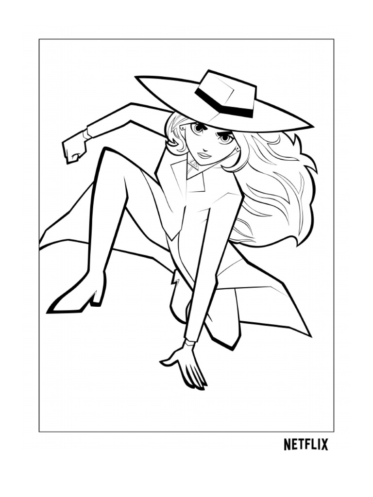 Netflix Coloring Page | PDF