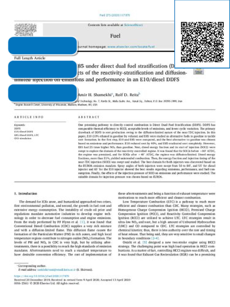 Ebook A study of using E10 and E85 under direct dual fuel ...