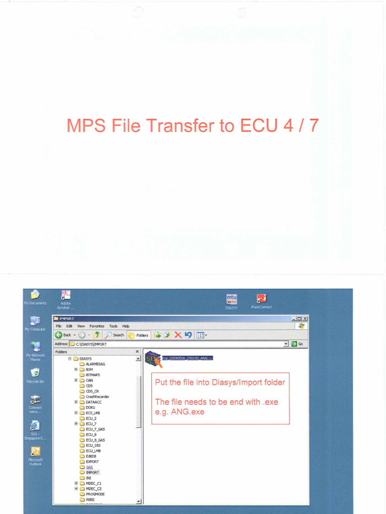 MPS File Transfer Upgrade or Derate ECU4 & 7 | PDF