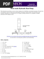 Download Home-made Hydraulic Ram Pump 2005 by Harold Lopez SN103570597 doc pdf