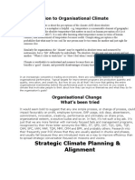 Organisational Climate