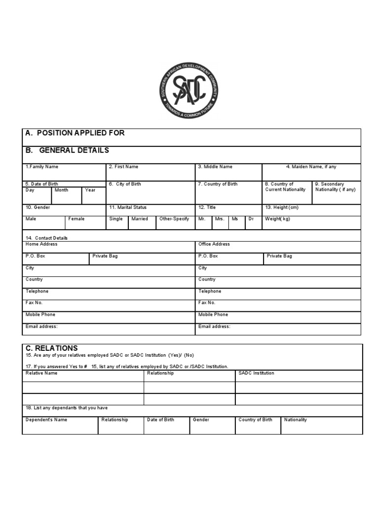 sadc-job-application-form-pdf-fax-academic-degree