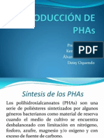 PRODUCCIÓN DE PHAs