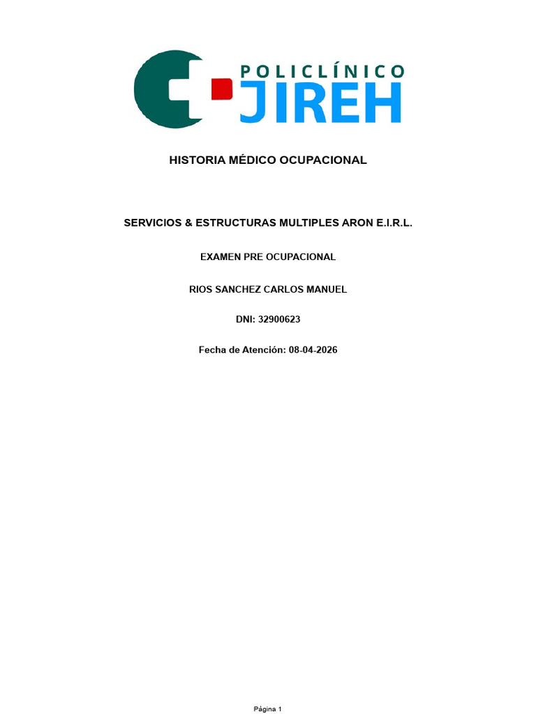 Emo Rios Sanchez Carlos (1) | PDF | ruido | Medicina CLINICA