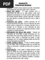 Regras do basquete