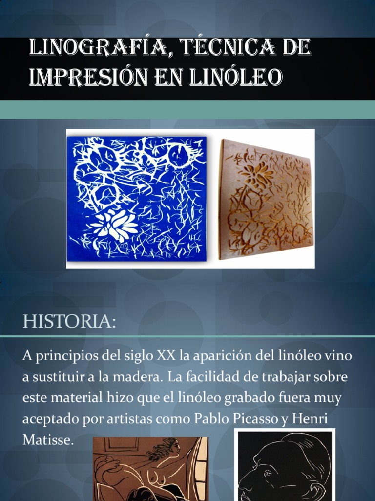 Linografía: Técnica y Procedimiento | PDF | Arte