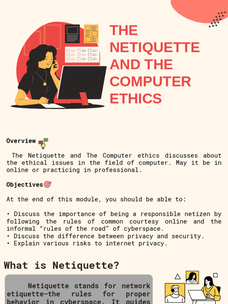 What is Netiquette What is Netiquette Simple Stated, It’s Network ...