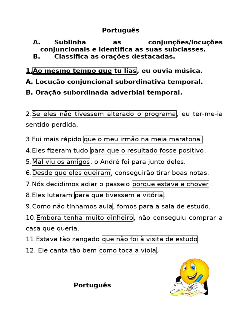 Conjunçõessubordinativas esubordinação _ | PDF