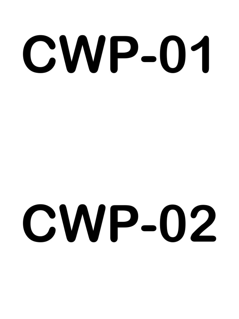 CAPA CWP | PDF