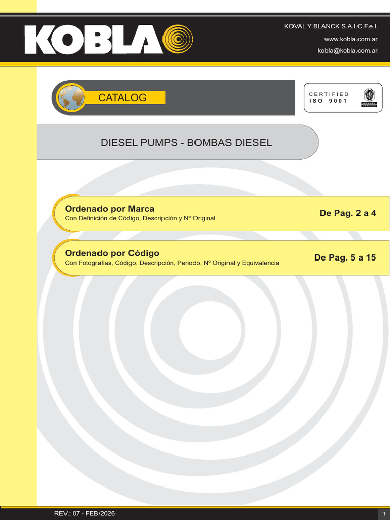Catalogo Kobla 1 | PDF | Fabricantes de vehículos de motor | Industria ...