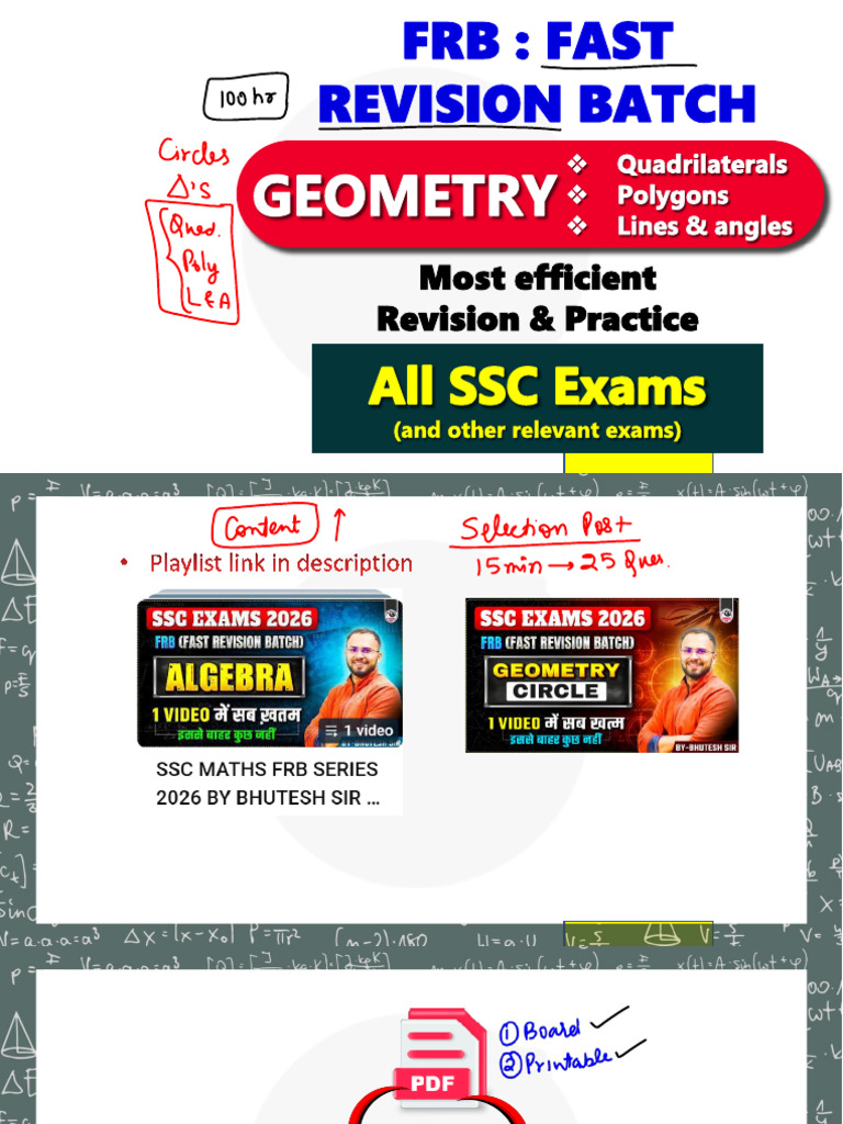 FRB Geometry Quadrilateral, Polygons & Lines & Angles Annotation (1 ...