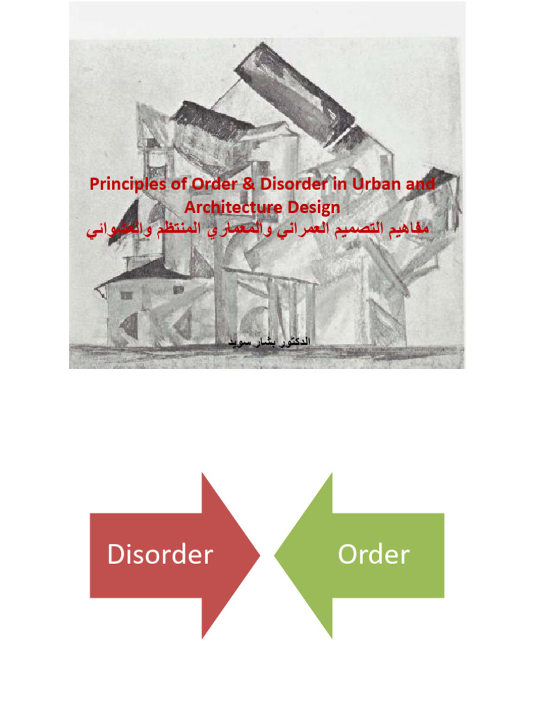 Principles of Order & Disorder in Architecture_071937 | PDF
