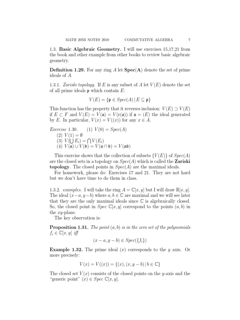 Math205b_S10_13 | PDF | Abstract Algebra | Mathematics