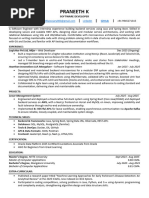 Dummy Resume for Software Engineer | PDF | Java (Programming Language ...