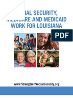 Social Security, Medicare and Medicaid Work for Louisiana 2012