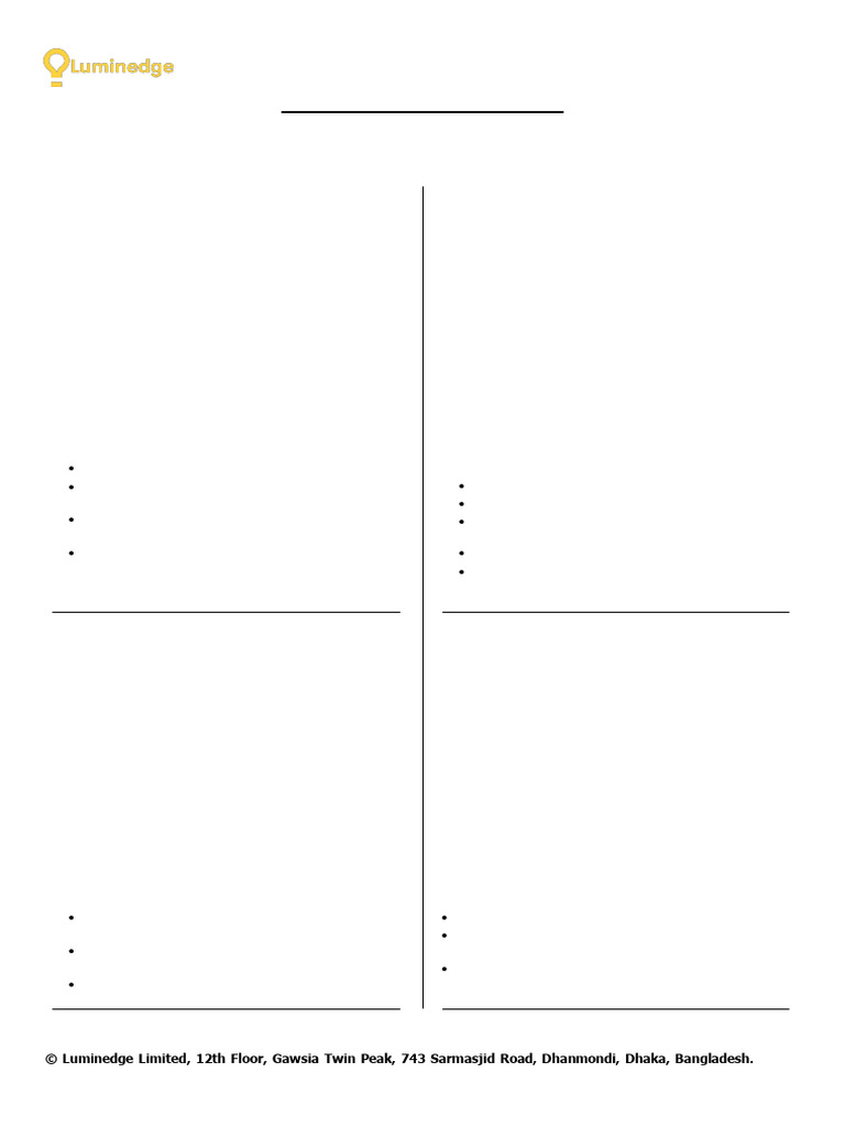 Extra Material (Part 2+3) Practice - Luminedge) | PDF