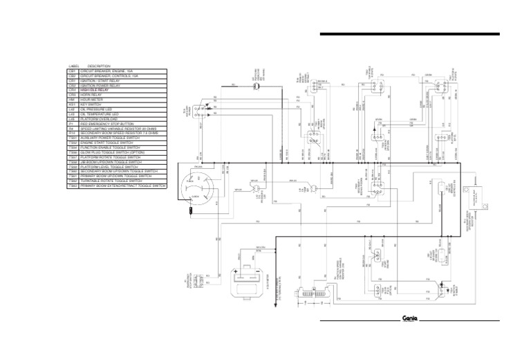 Ground Control Box Switch Panel Wiring Diagram DEUTZ | PDF | Relay ...