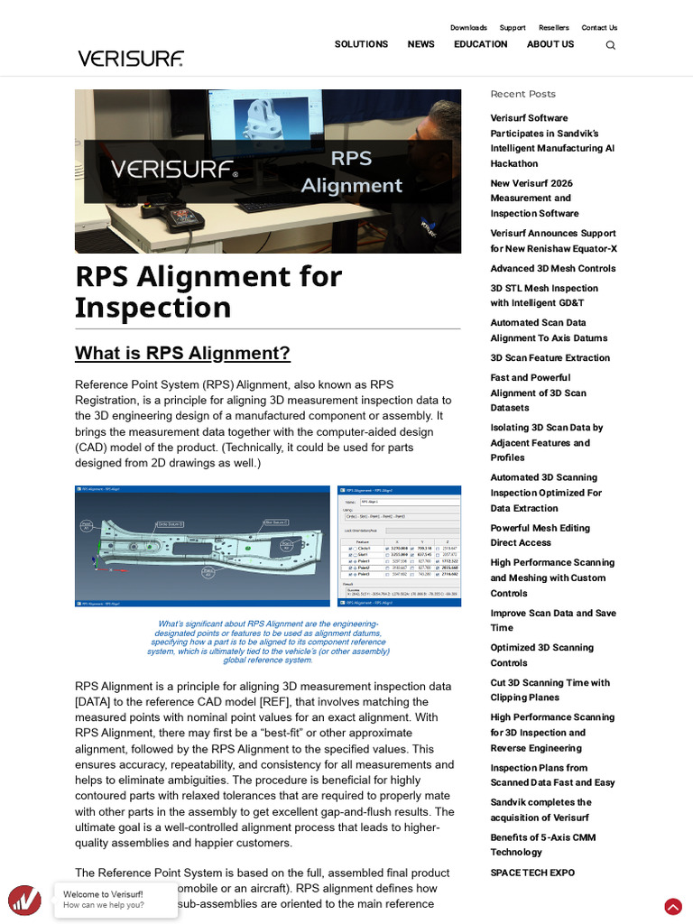 RPS Alignment for Inspection - 3D Metrology Software, Training and CMMs ...