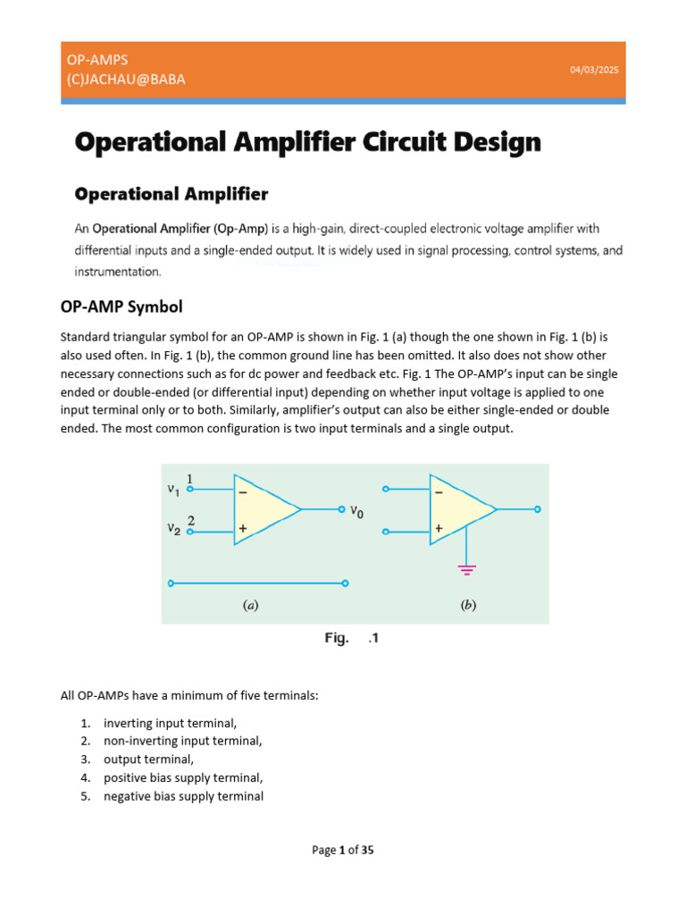 Understanding operational amplifier circuit designs22025 | PDF ...