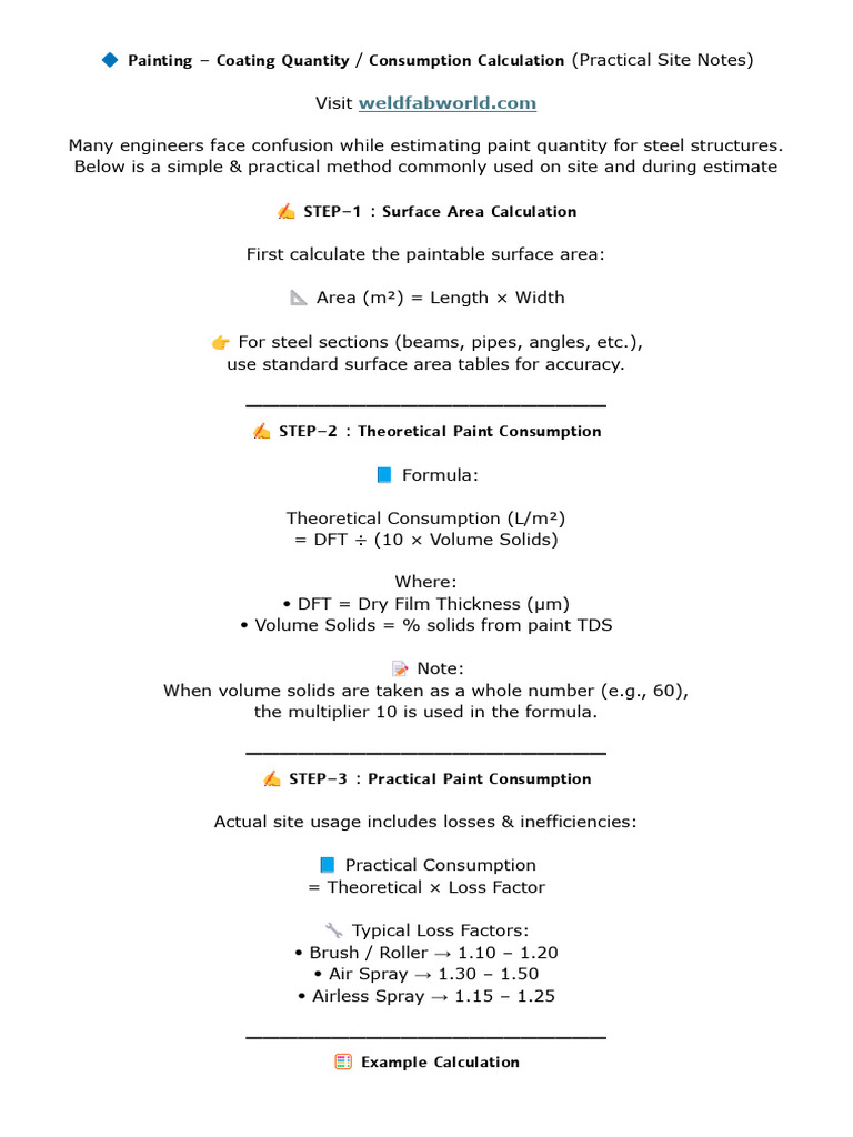 Painting Comparison Calculation | PDF | Area | Volume