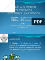 Servicios Interfaces Protocolos Del Modelo OSI