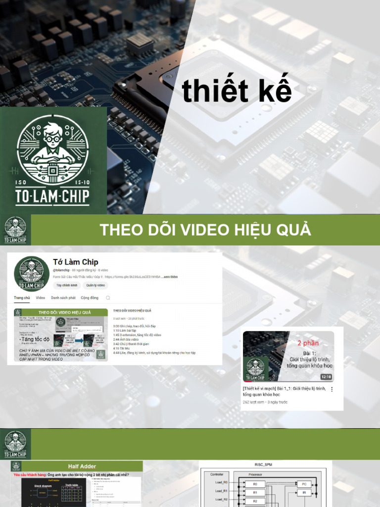Bài 7_ Quy Trình Thiết Kế Chip _ Front End Chip Design With Verilog ...