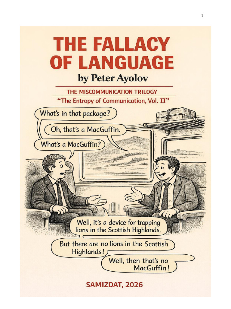 9-The Fallacy of Language-Peter Ayolov-2026 | PDF | Fallacy | Reason