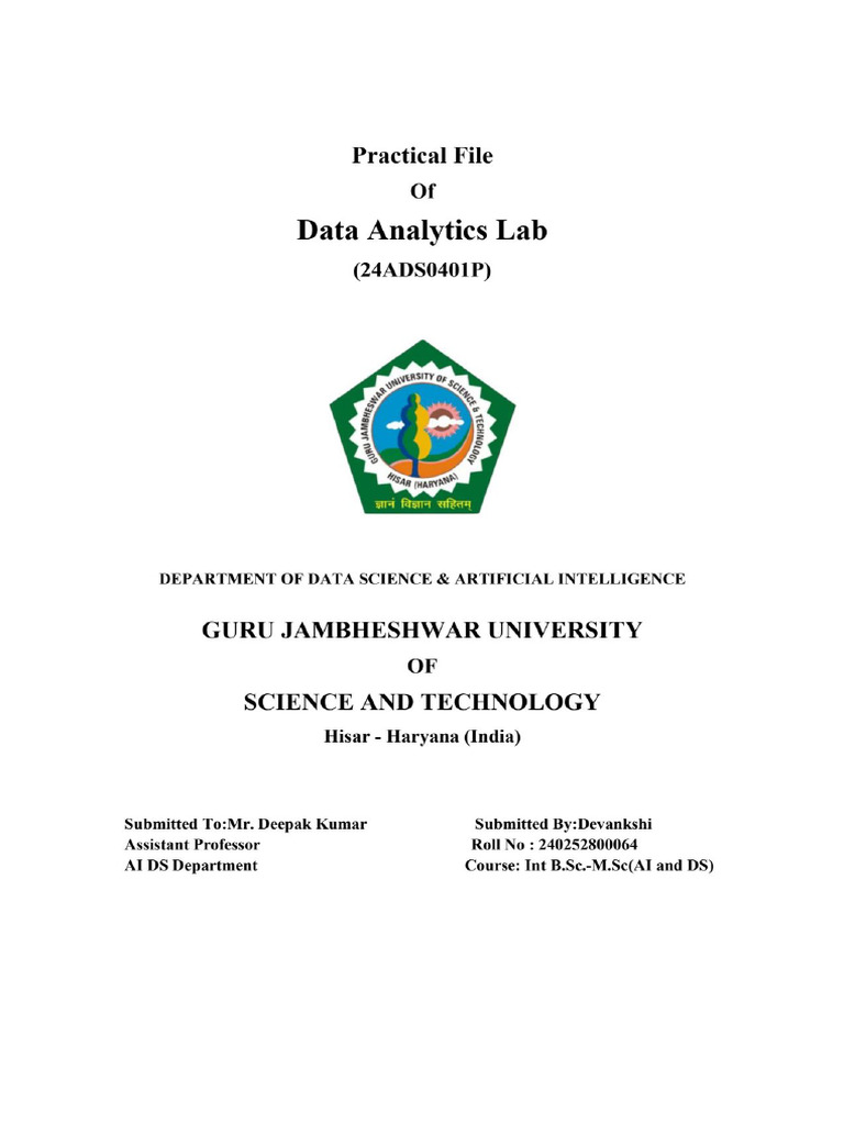 Data_Analytics 1 (1) | PDF