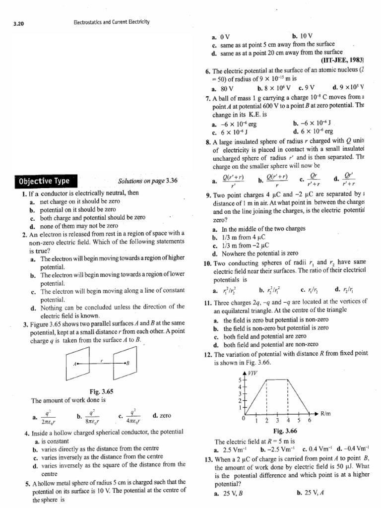 Potential and Potential Energy Worksheet | PDF | Physical Quantities ...