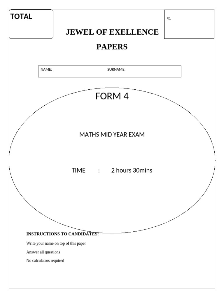 Jewel of Excellence Exam | PDF | Significant Figures | Discrete Mathematics