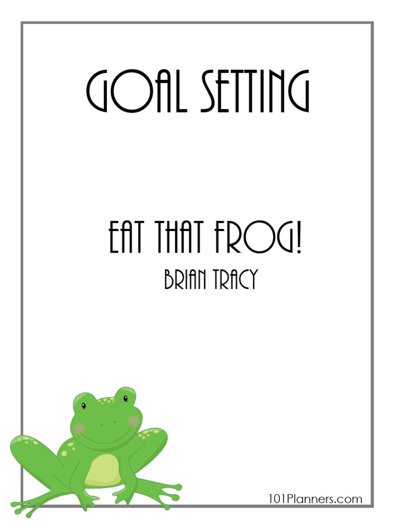 Eat That Frog Goal Setting | PDF | Chess Openings | Chess