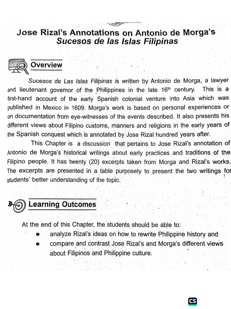 Jose Rizal-s Annotations on Antonio Morga-s Sucesos de Las Filipinas | PDF