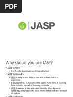 JASP: Free Statistical Software Guide | PDF
