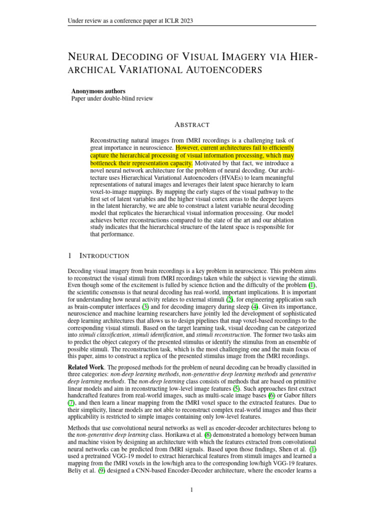 neural_decoding_of_visual_image | PDF | Visual Cortex | Visual System