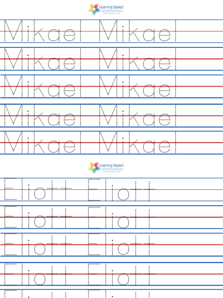 T & N - WritingTracing | PDF