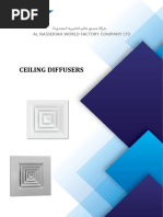 Titus TMSA & TMSA-AA Diffusers Guide | PDF | Duct (Flow) | Ceiling