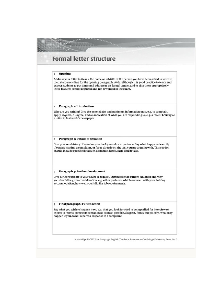 Grade 9 Fle- Formal Letter (1) (1) | PDF
