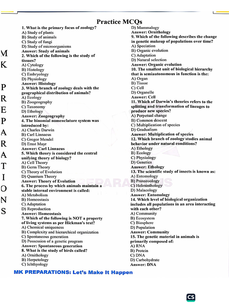1st Mcqs Test | PDF