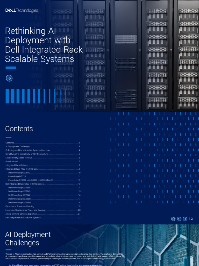 Dell AI Server Integrate to Rack | PDF | Graphics Processing Unit ...