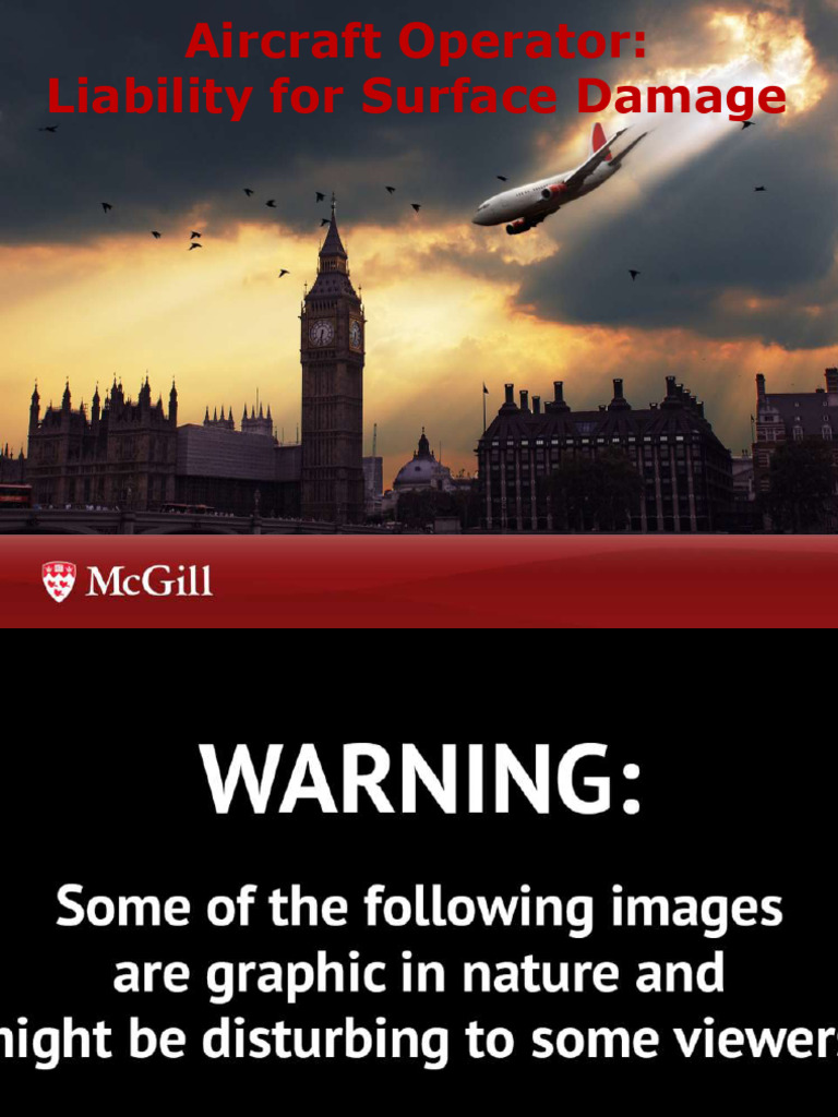 Aircraft Operator Liability for Surface Damage | PDF | Trespass | Legal ...